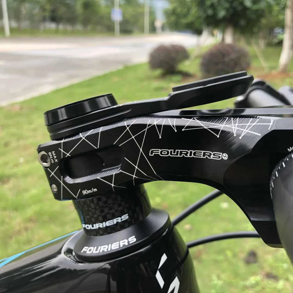 Fouriers Fahrrad-Vorbau-Computerhalterung für GARMIN WAHOO Element Bolt Mini IGPSPORT BRYTON MIO Gabelrohr GPS-Computerhalterung – Detail 2