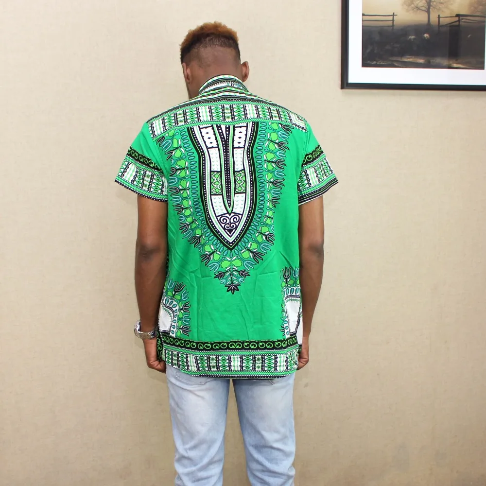 Рубашка Dashiki мужская Традиционная рубашка в африканском стиле этнический