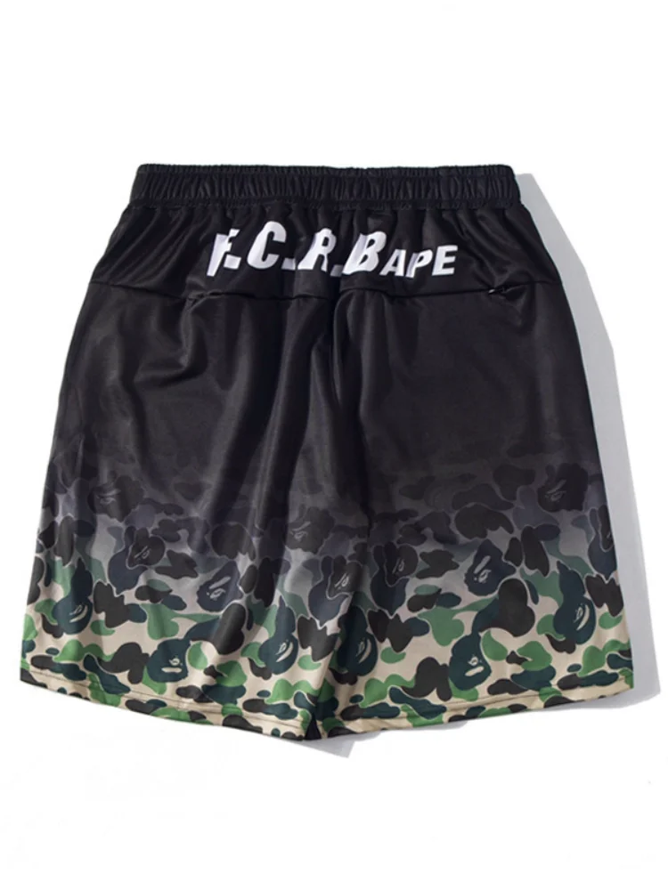 

2021 New Shark BAPE Shorts Japanese Street Brand High-Quality Shark Head Casual Shorts Men and Women Five-Point Beach Shorts