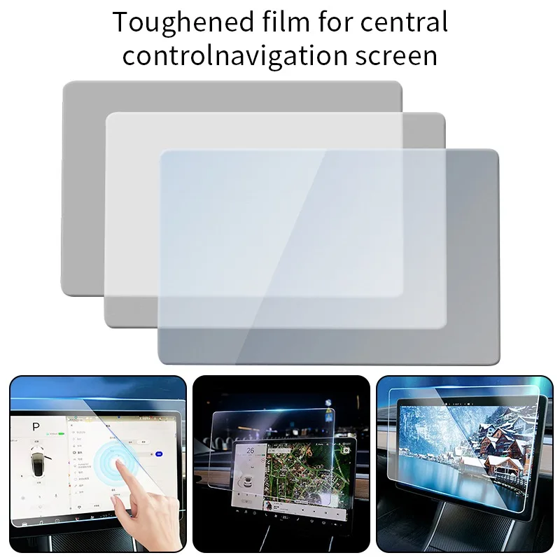 Автомобильный HD матовый протектор экрана с центральным управлением защита для