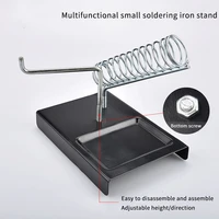 mini soldering iron stand universal electric soldering iron stand metal dual purpose soldering stand