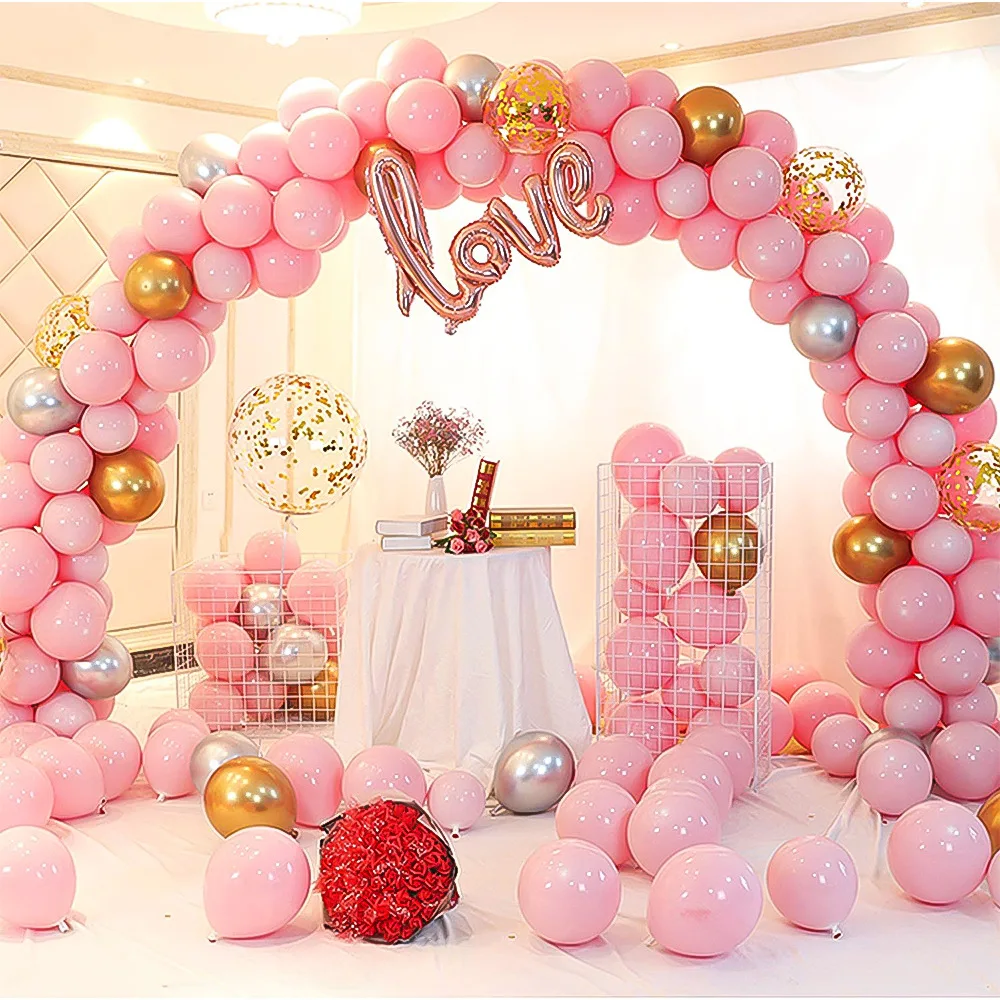 

Balloon Arch Kit With Base 9FT Tall & 10Ft Wide Adjustable Balloon Stand For Wedding Birthday Party Supplies Decorations