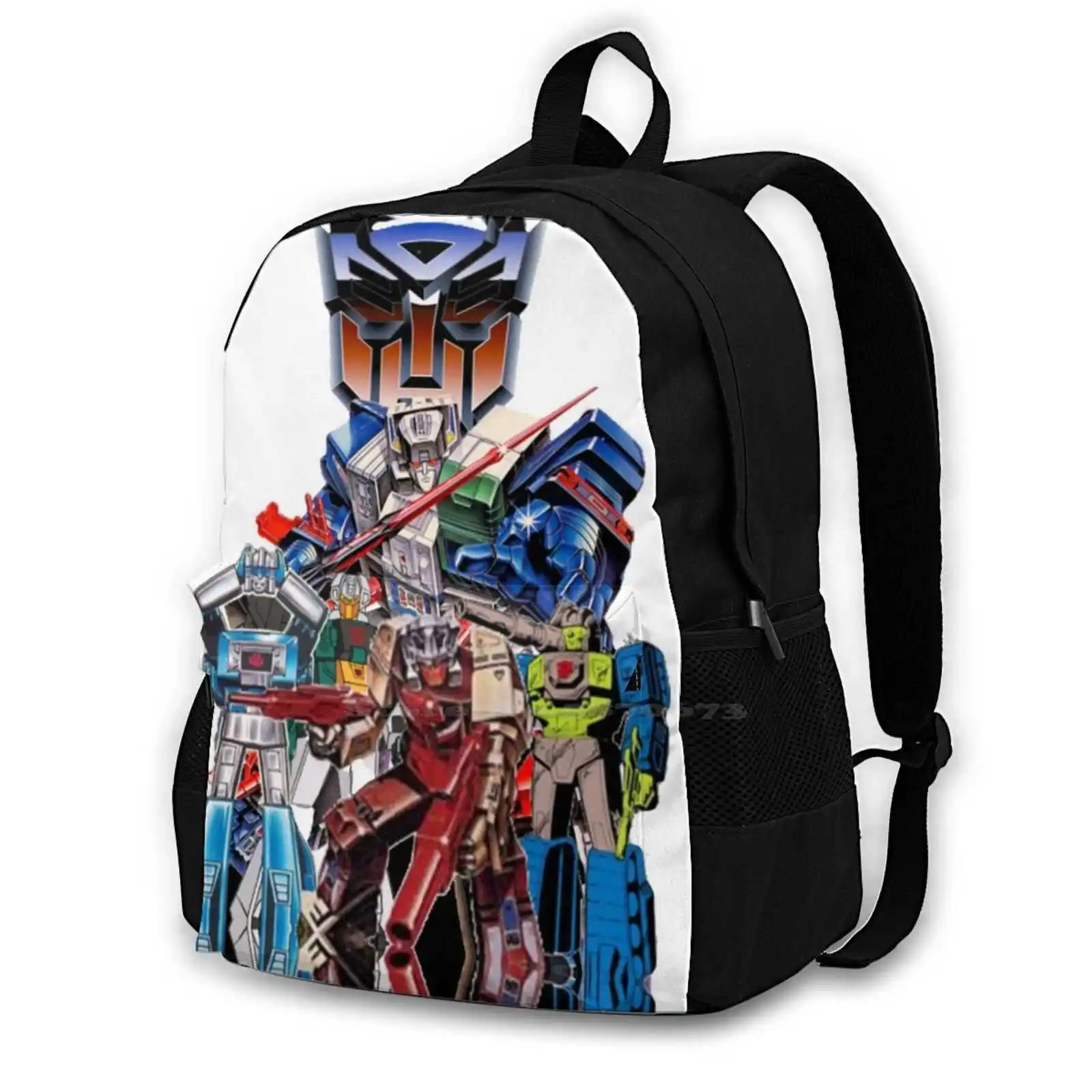 

Headmasters Autobots School Bag Big Capacity Backpack Laptop 15 Inch Headmasters Decepticon Megatron Autobots Decepticons