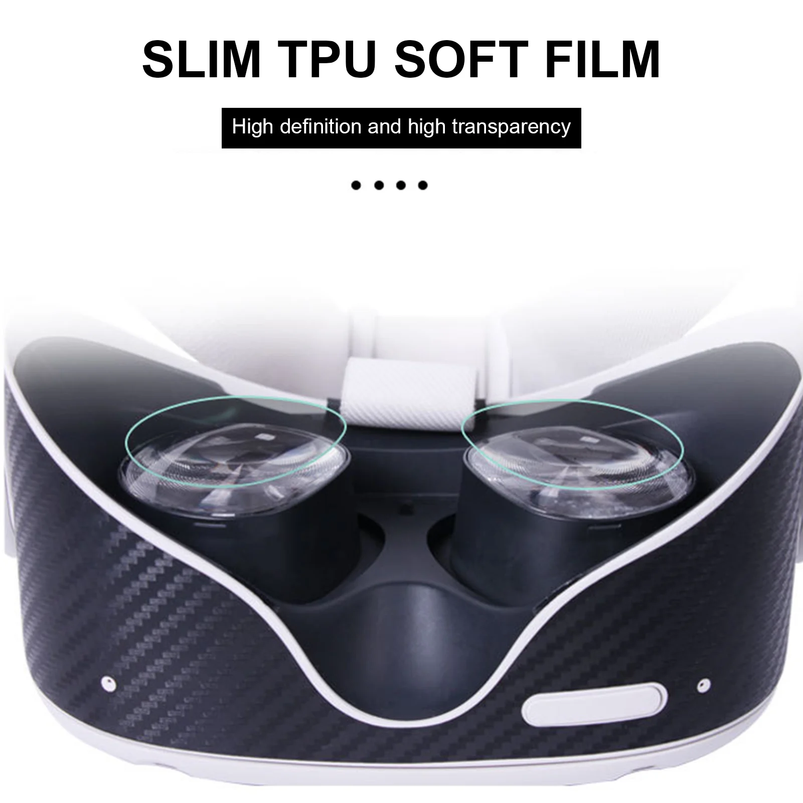 

TPU Soft Film Lens Protector For Oculus Quest 2/Rift S/GO VR Glasses Lens Protective Film VR Accessories