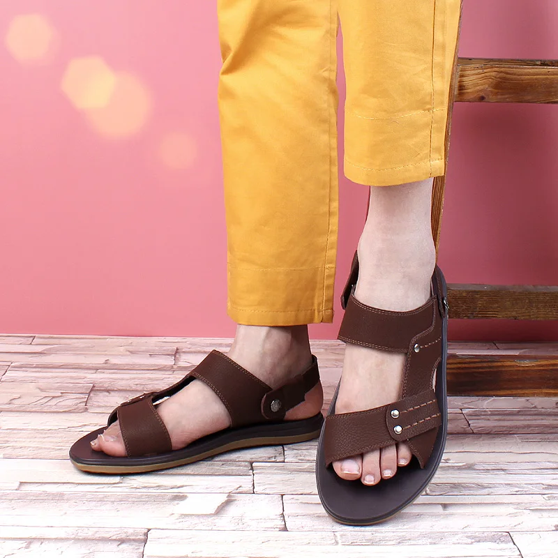 

Sandals For Men 2020 Sandals Outdoor Summer Shoes Men Beach Sandalias Hombre Verano Deportivas De Cuero Para Sandals-men