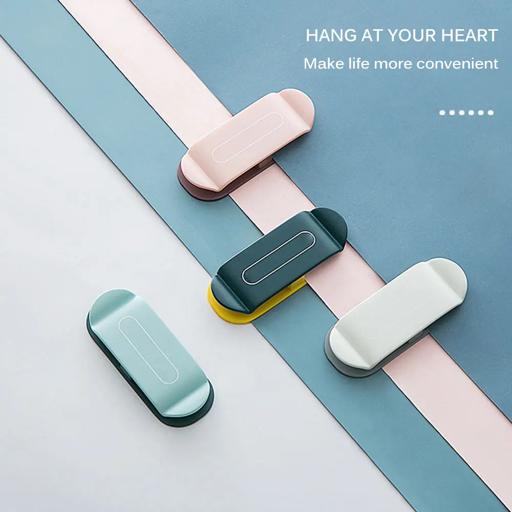 

Multi-Functional Plug Fixed Device ABS Punch-Free Portable Wire Storage Nail-Free Holder For Power Cord Socket Storage