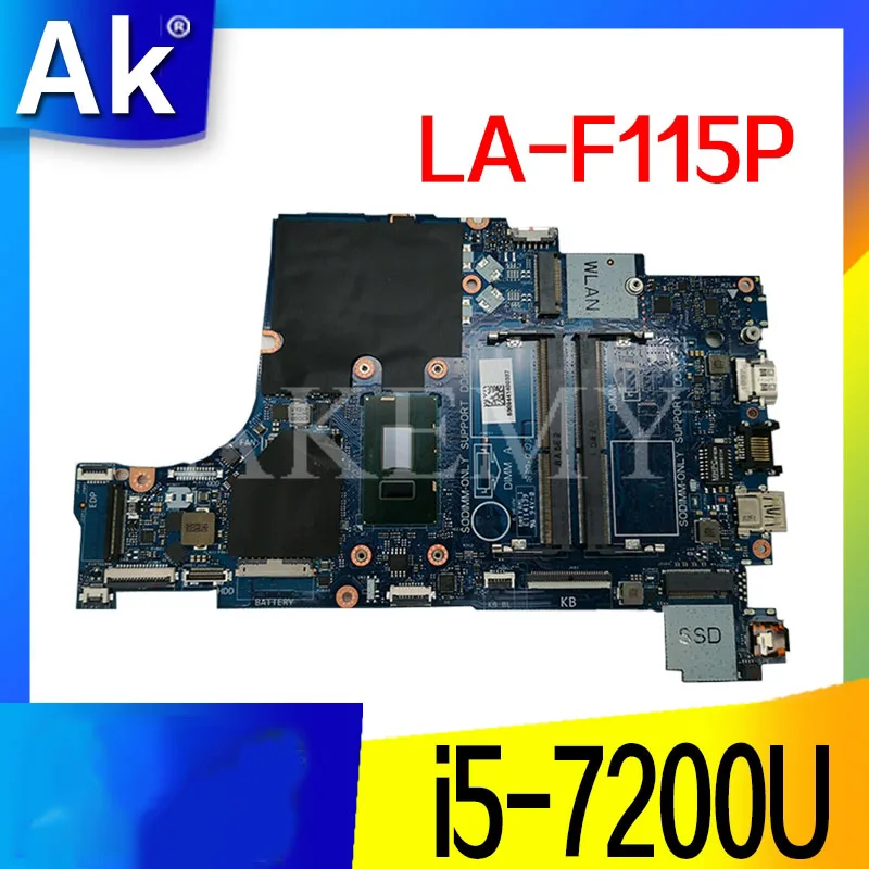 Для For DELL Inspiron 5570 5770 и Latitude 3490 3590 Материнская плата ноутбука CAL50 DAL10 LA F115P 100% Полная