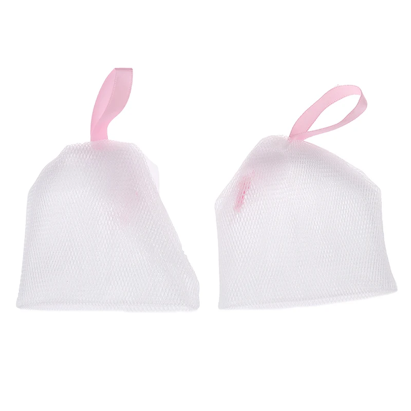 Мешок для мыла очищающие сетки тела пенящаяся сетка PE Bubble Helper Mesh мытья лица | Дом и