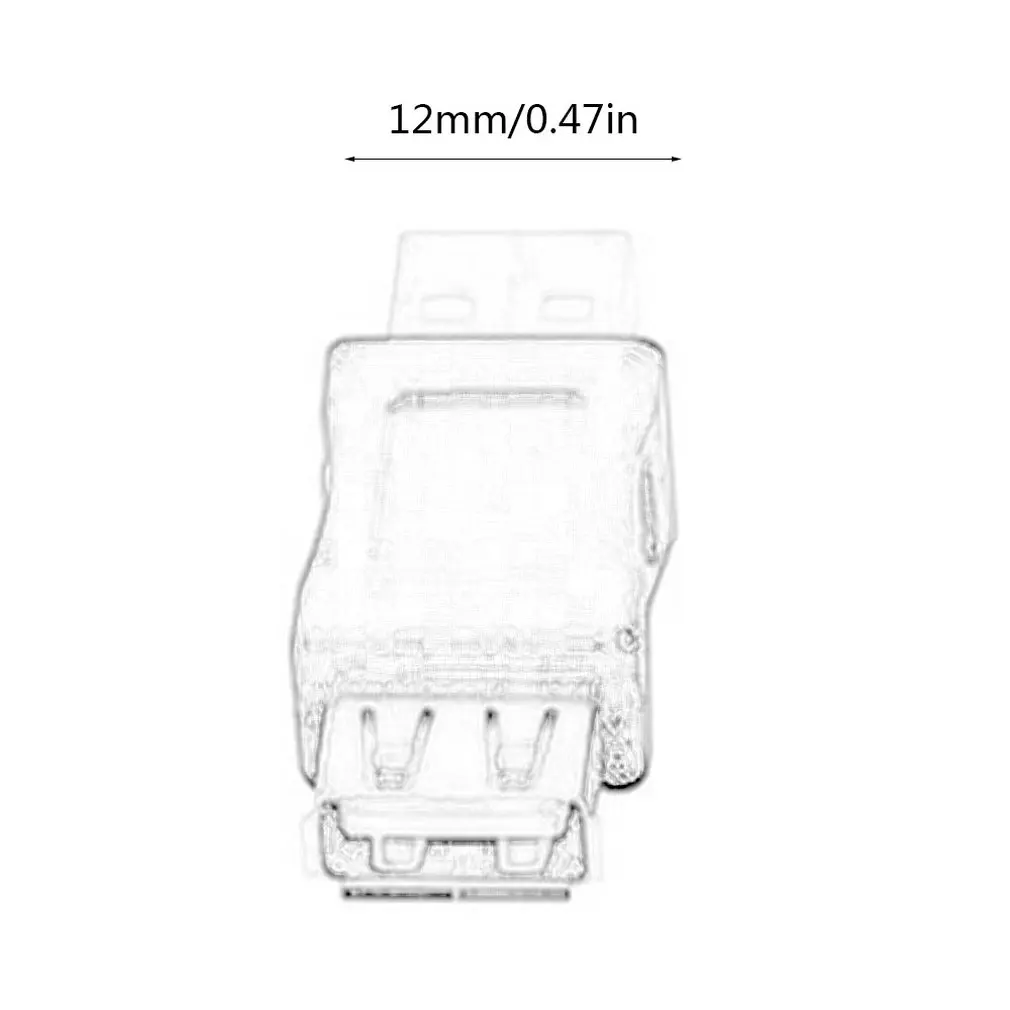 12 шт мини USB3.0 OTG 5pin F/M зарядное устройство адаптер конвертер USB папа к женскому Micro