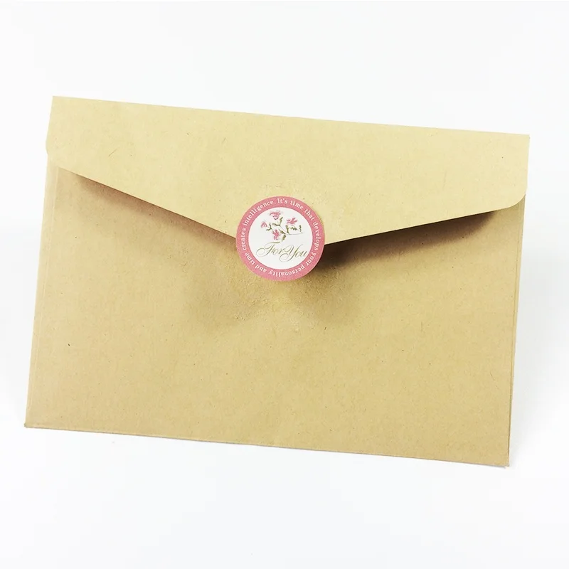 120 Pcs/lot Red Green 'For you' Scrapbooking Paper Labels Envelopes Stickers Gift Packaging Seal Multi-function Seals Stickers
