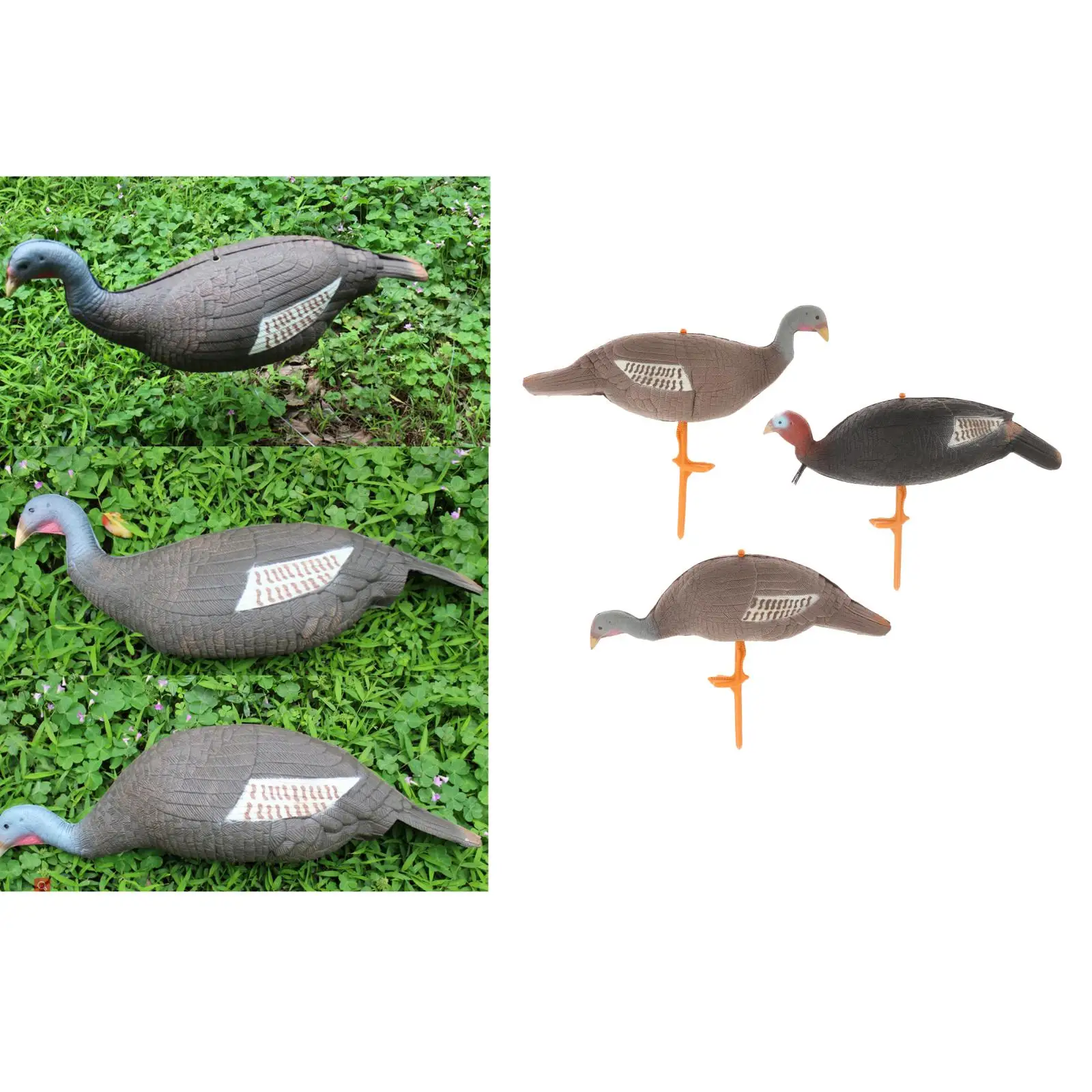 

Decoys Inflatable Turkey Decoy for Hunting, Size to Choose From