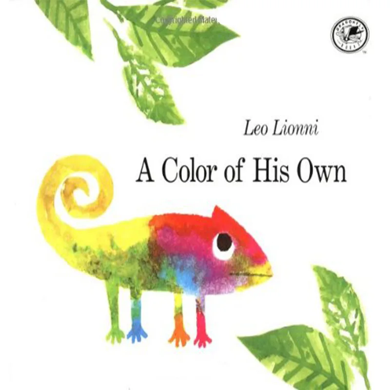 Собственный цвет Leo Lionni обучающая английская книга с картинками карта для детей