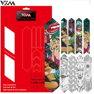 Защитная Наклейка для горного велосипеда VXM, съемная, устойчивая к царапинам