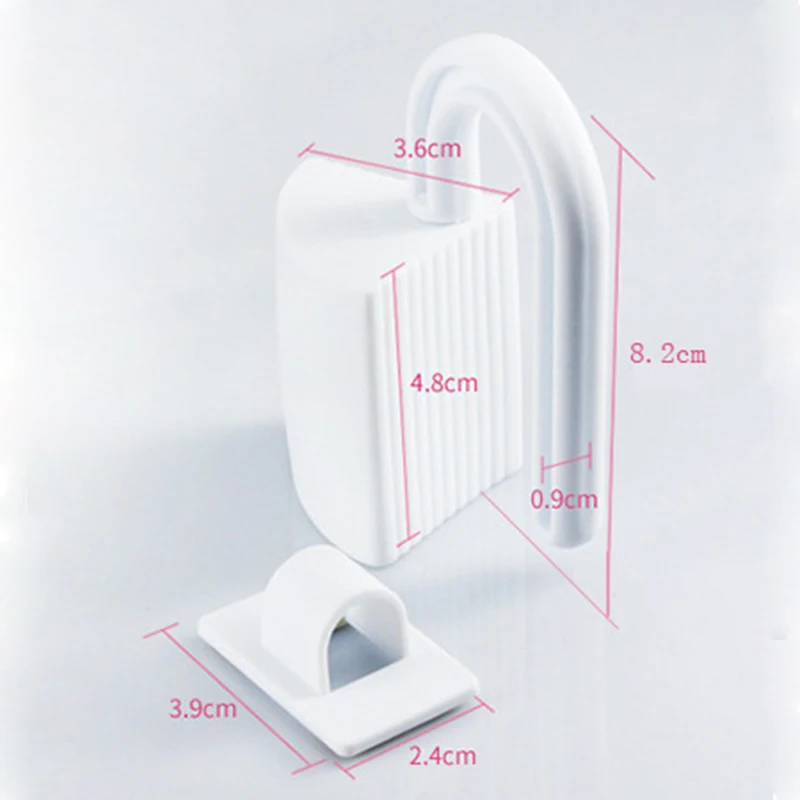 Cerradura de seguridad para beb&eacute;s de 2 piezas, tope de seguridad para puerta, protecci&oacute;n de seguridad, tope de costura para puerta a prueba de pellizcos para beb&eacute;-3