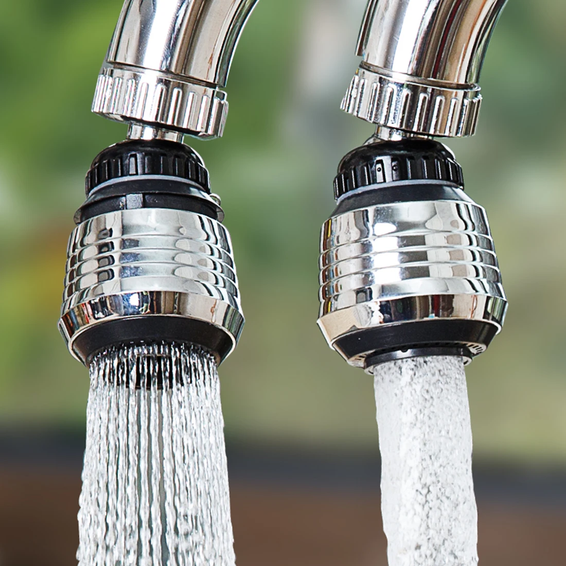 

360 Degree Swivel Kitchen Faucet Aerator Adjustable Dual Mode Sprayer Filter Diffuser Water Saving Nozzle Faucet Connector