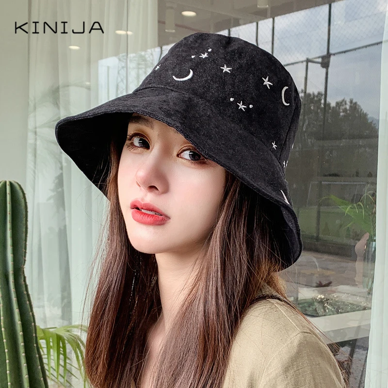 Женская панама с большими полями Солнцезащитная Панама в Корейском стиле для