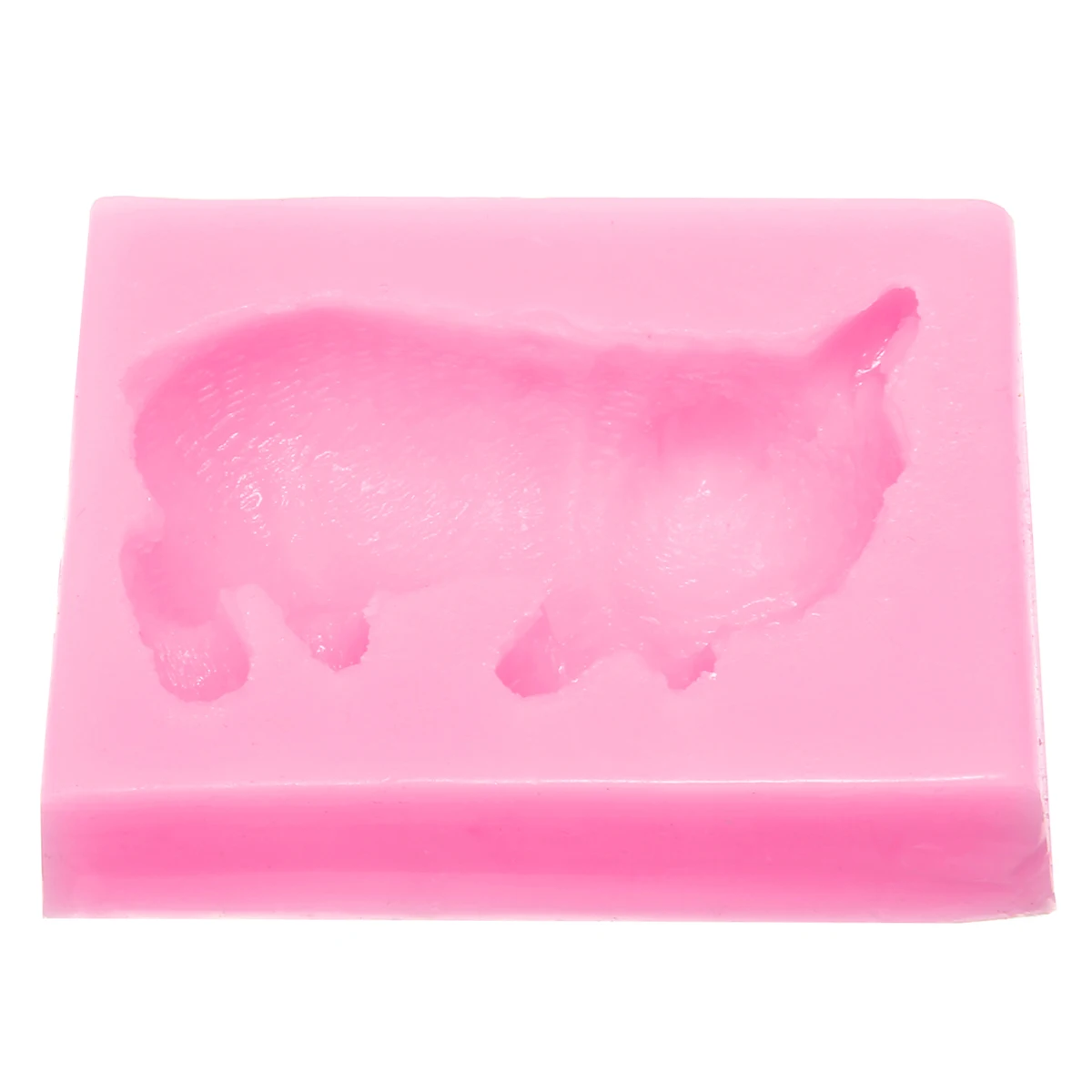 Силиконовая 3D форма в форме милой собаки для помадки мусса торта маленького