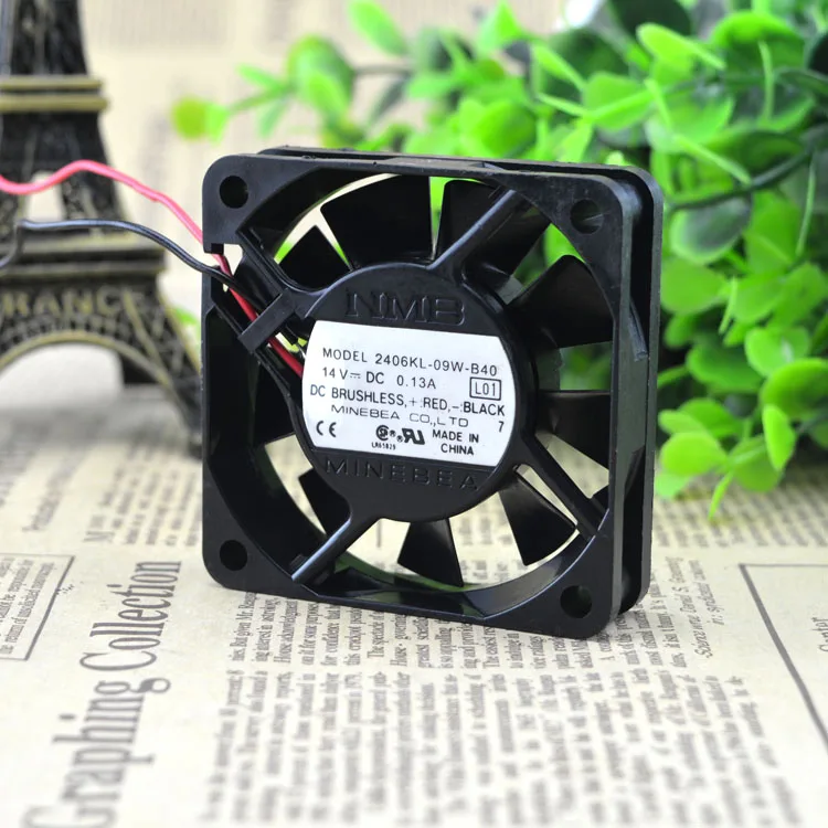

NEW / 6CM 6015 14V 0.13A 2406KL-09W-B40 Motor protection cooling