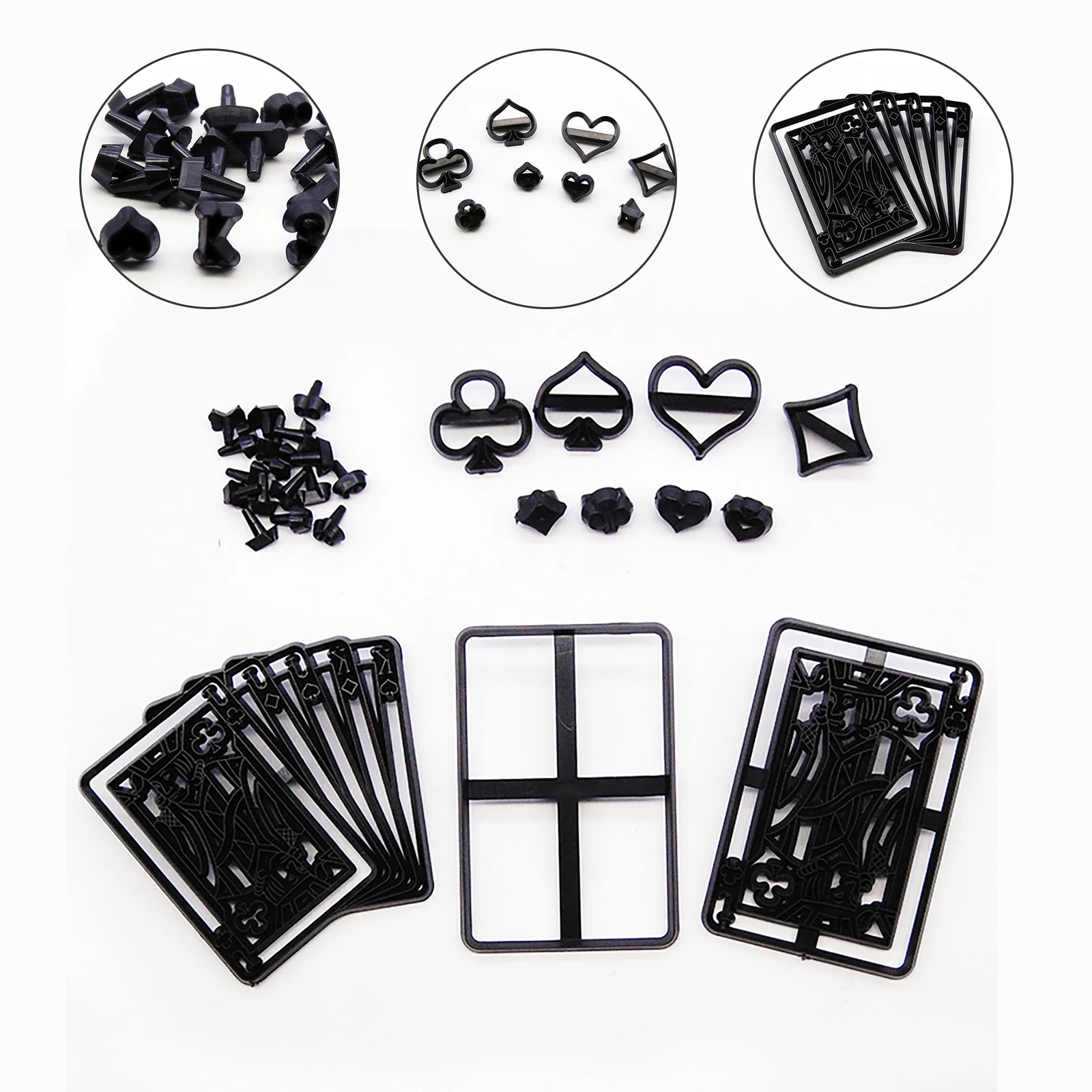 

28 шт., форма для вырезания печенья, помадки, покера