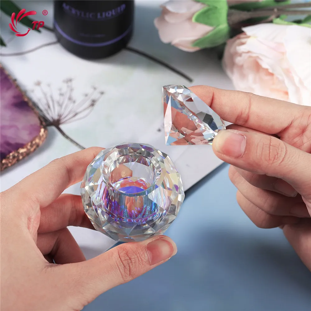 Акриловый стаканчик для ногтей 1 шт. акриловая пудра жидкокристаллическая