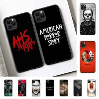 yinuoda tv american horror story ahs 1984 phone case for iphone 11 12 13 mini pro xs max 8 7 6 6s plus x 5s se 2020 xr cover