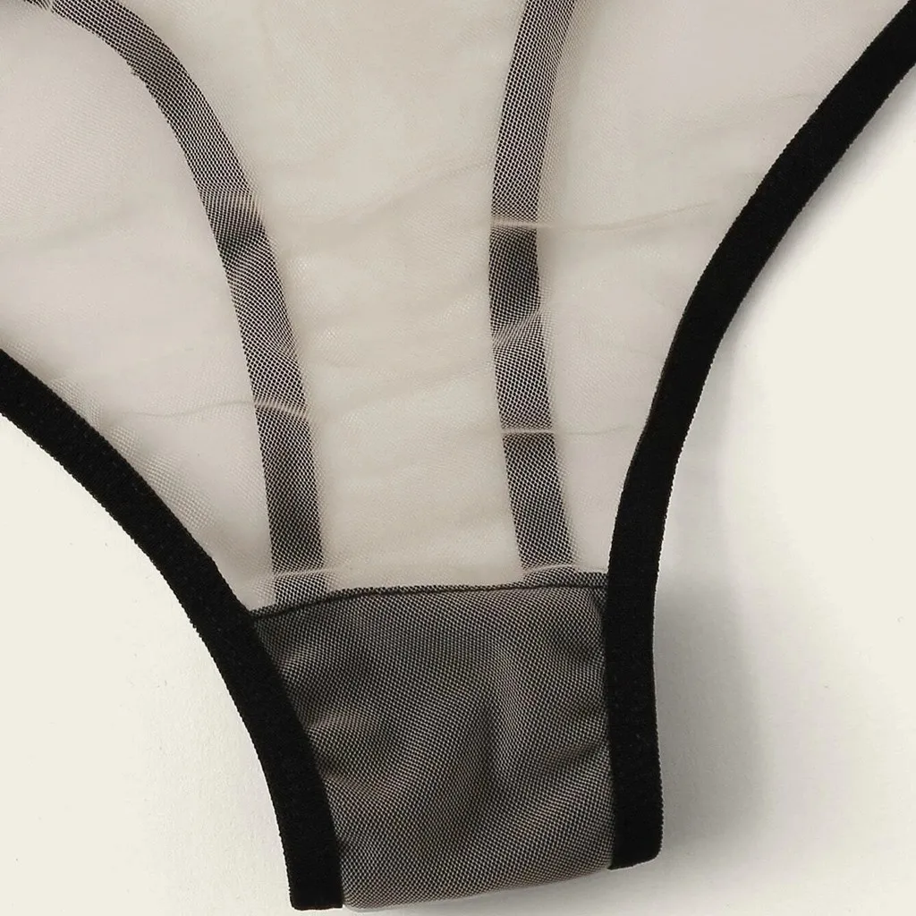 Для женщин комплект нижнего белья сексуальный бюстгальтер набор Одноцветный в