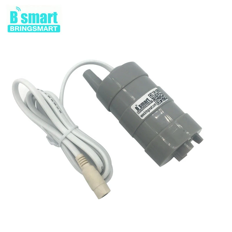 Водяной насос Bringsmart л/ч 12 В погружной с щеточным двигателем используется для