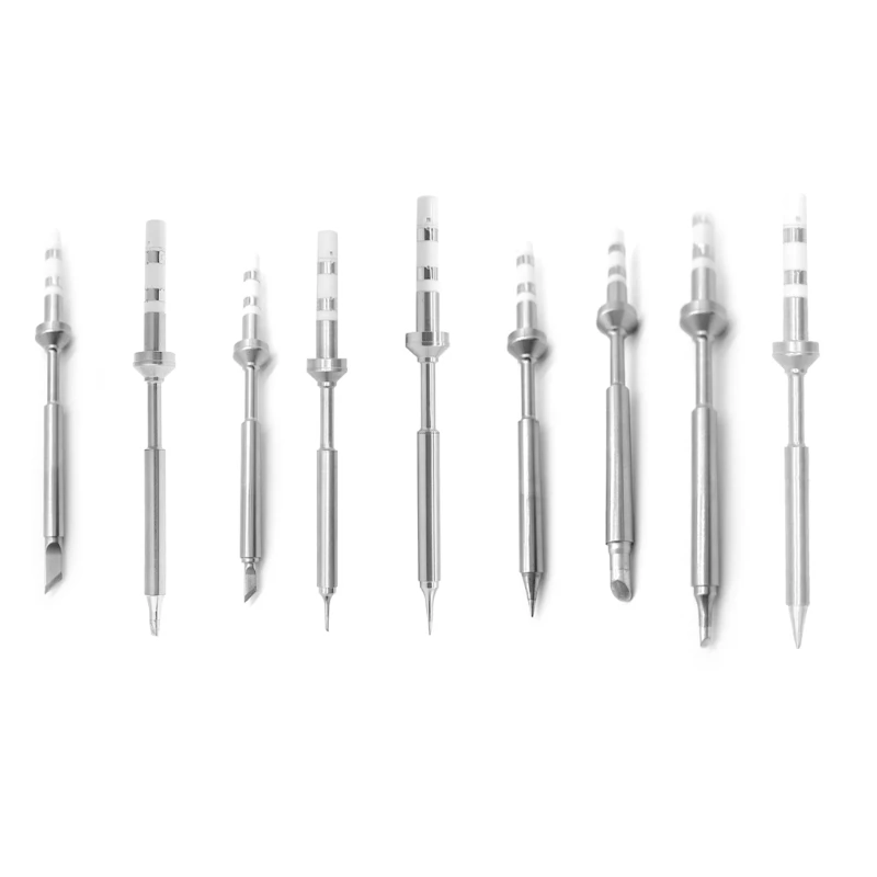 

Quicko TS100 Soldering Iron tips Lead Free Replacement Various models of Tip Electric Soldering Iron Tip K KU I D24 BC2 C4