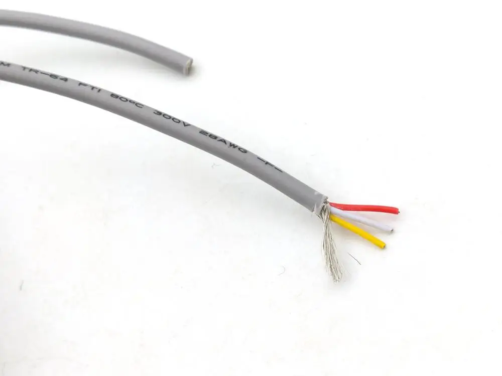 Кабель 10 м 28AWG 3 ядра экран ПВХ кабель 300 В для видео аудио кабелей | Обустройство