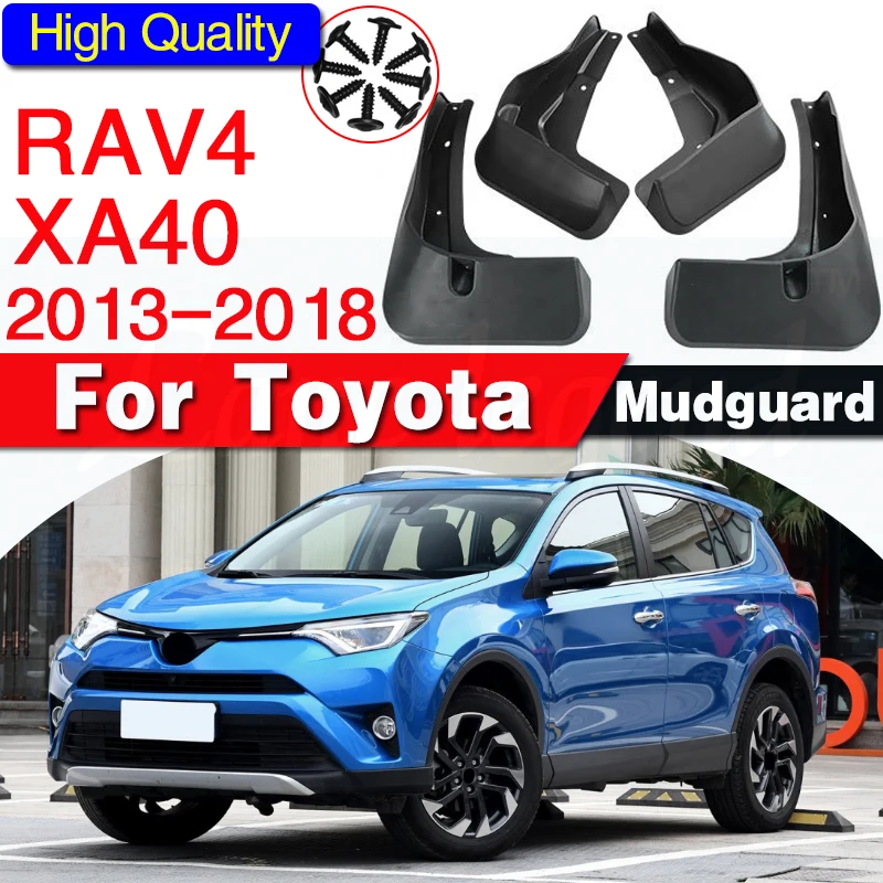 Mudguards For Toyota RAV4 R AV4 RAV 4 XA40 40 2013 2014 2015 2016 2017 2018 Cladding Splash Mud Flaps Guard Mudflap Accessories