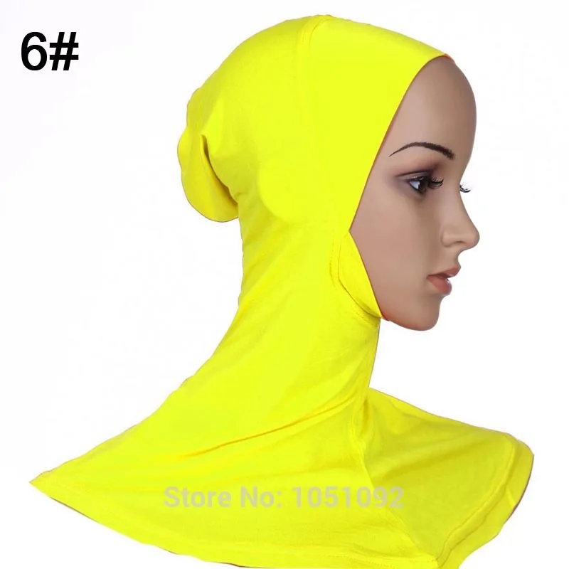 5 шт. мусульманский головной убор хиджаб подшарф шапки стрейч эластичный