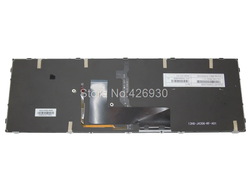 US UI клавиатура с подсветкой P650 для CLEVO P650SE MP 13H83U4J4306 13H83USJ4306 13H83USJ430B 13H83USJ430B4|us
