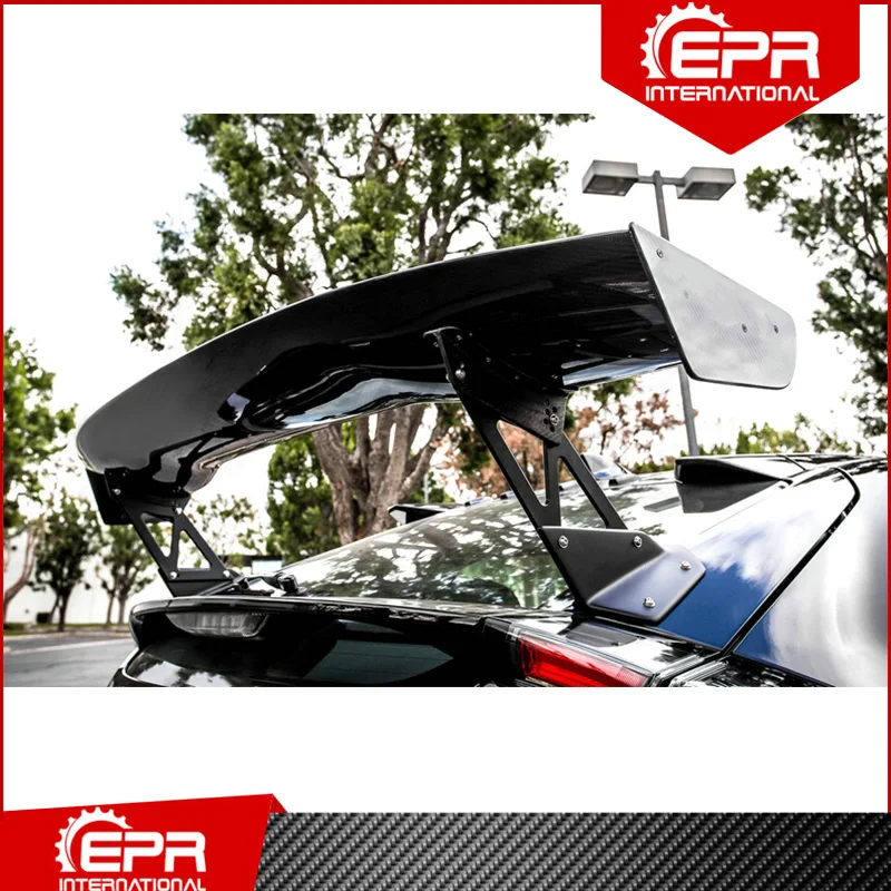 For Honda Civic FK7 FK8 VTX2 Style Carbon Fiber Rear GT Spoiler Glossy Finish Bootlid Splitter Wing Fibre Drift Racing Body Kit |