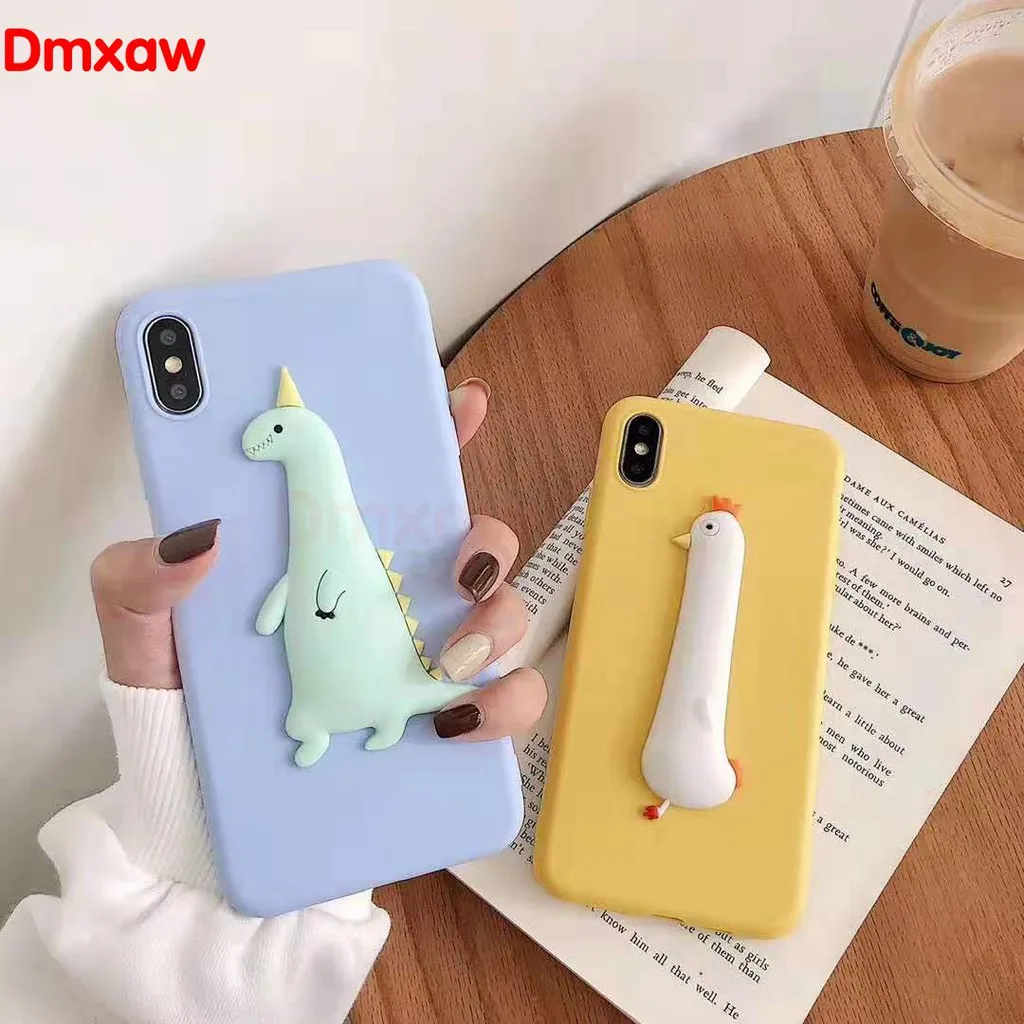 Милый картонный чехол для Samsung Galaxy Note 10 Plus 9 8 5 A9 A7 J8 A6 A8 J6 J4 A5 2018 мягкий телефона с