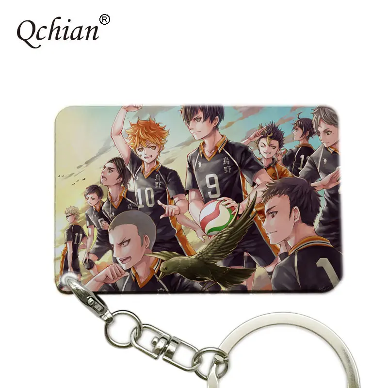 Аниме Haikyuu брелок для ключей влюбленных в волейбол борьба за славу мужской |