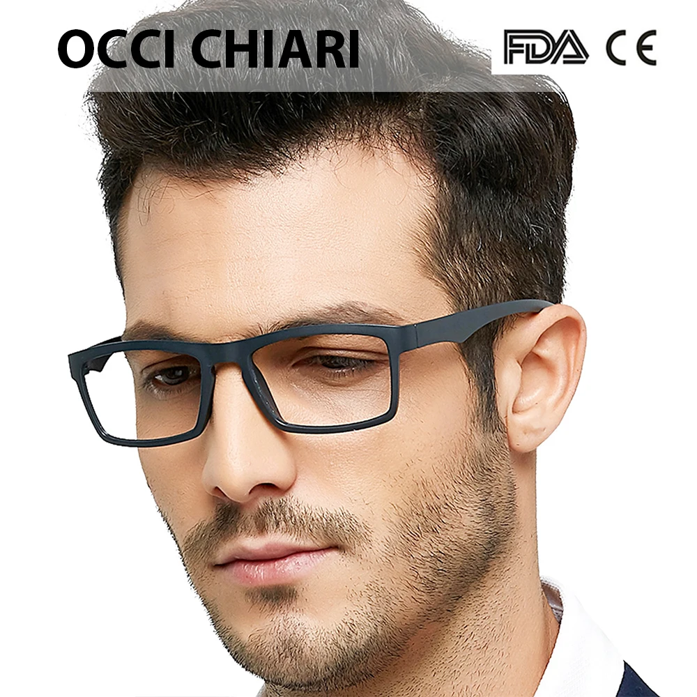 OCCI CHIARI Unbreakable Reading Glasses Men Anti-fatigue TR90 Ultralight Eyeglasses Frame Women+1.25 +1.75 +2.25 +2.5+2.75 +3.5