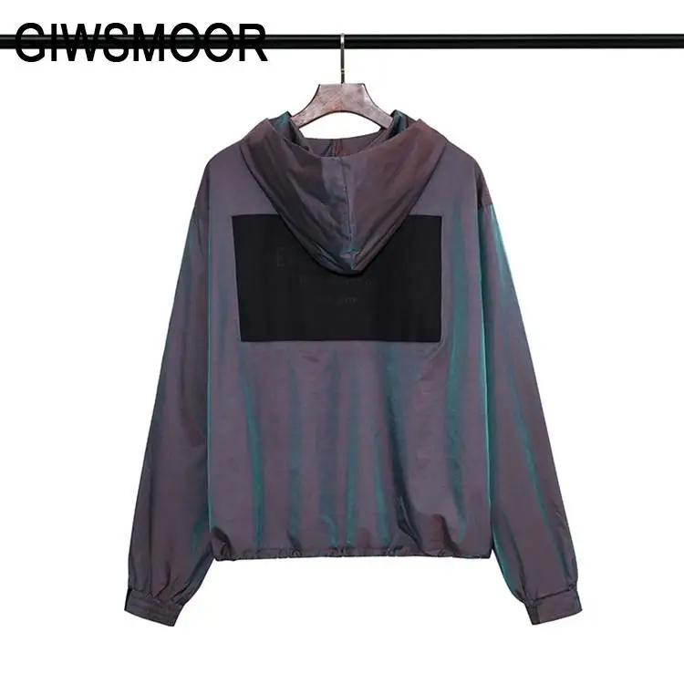 

Autumn Windbreaker season 6th colorful For Men FOG Hip hop Streetwear Trench Coat Vintage Waterproof Cargo thin Jackets