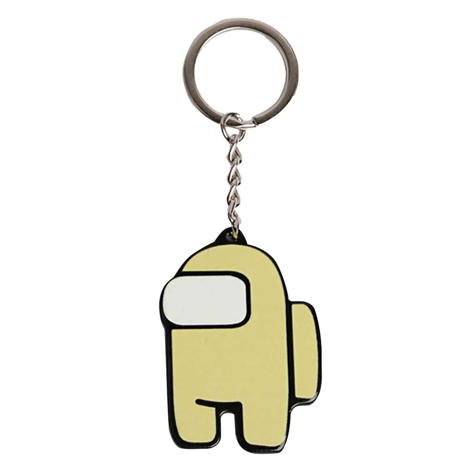 

2020 Hot soft colorful game key chain lovely gift Children love Among Us Keychain Cute Keychain pendant F Fast Ship Wholesale