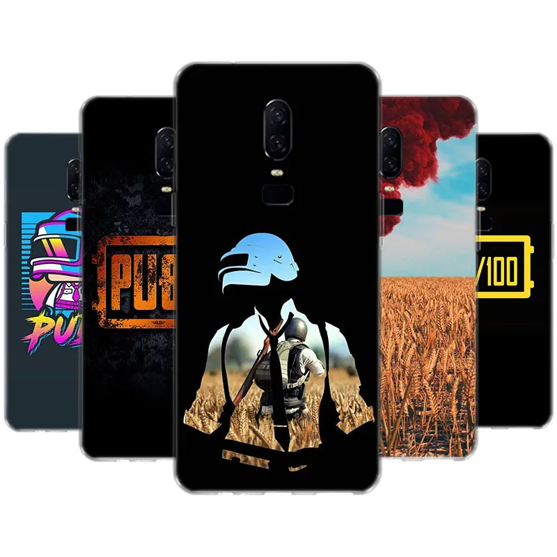 

Game pubg Case For OnePLus One Plus 1+ 9R 9 8T Nord 8 lite 7T 7 Pro 6T 6 5T 5 Transparent Silicone Cover Coque