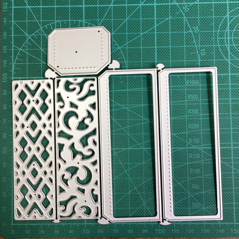 

Craft dies 3D Christmas Lace Box Metal Cutting Dies DIY Scrapbooking dies Album Cards Decorative Embossing Folder Stencils dies