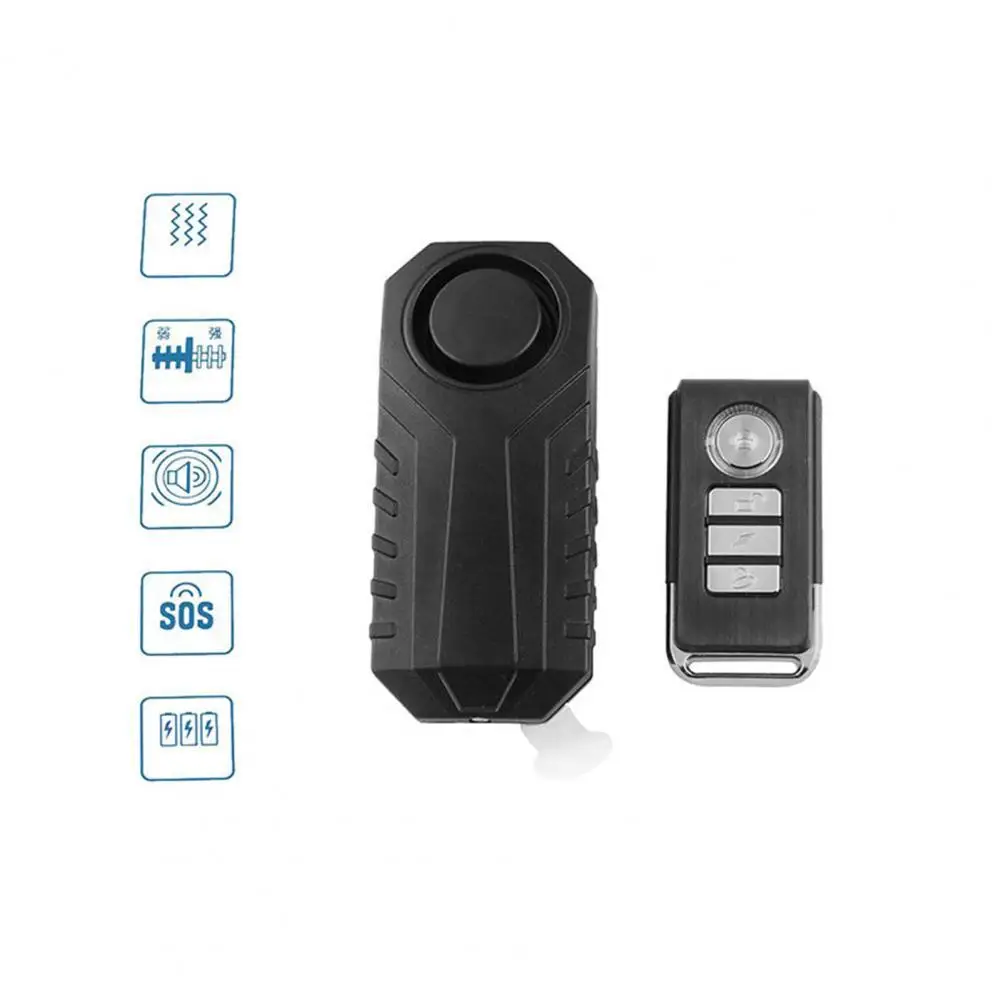 

Motorcycle Alarm Anti-Theft Remote Control Metal Waterproof Motion Sensor Security Alarm System for Bikes