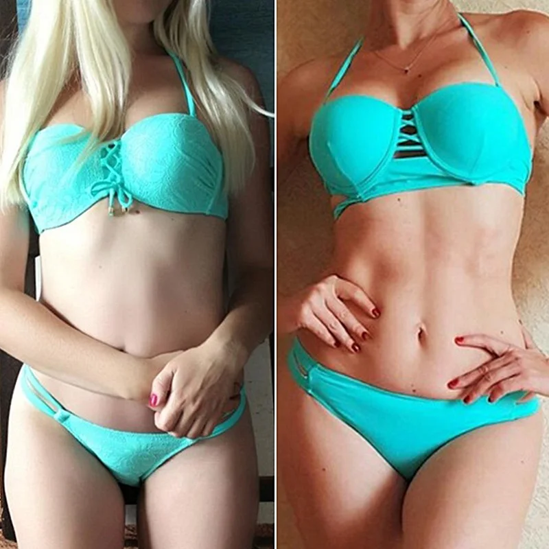 PERONA сексуальный комплект бикини для женщин пуш ап купальник бразильский