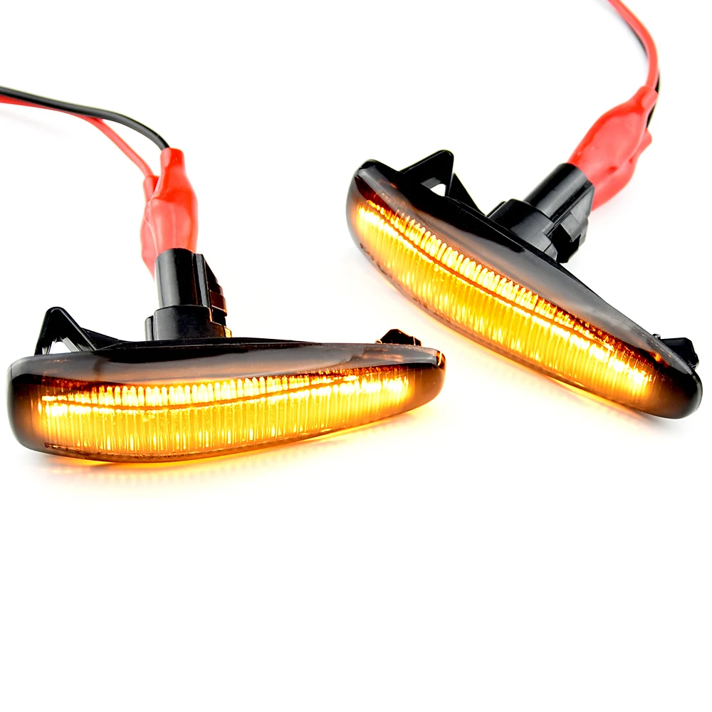 

Turn Signal Lamp LED For Mistubishi Outlander Sport Mirage Sport Lancer Evolution X Light Car Dynamic Side Marker Blinker