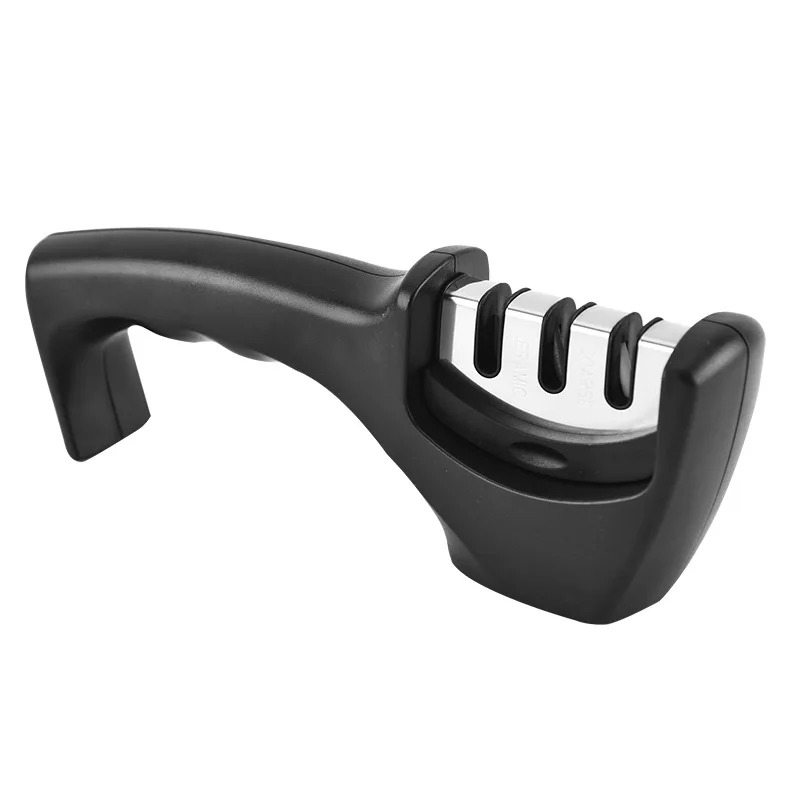 

New manual quick sharpener, household fixed angle sharpener, three-stage multi-function sharpener, kitchen tool