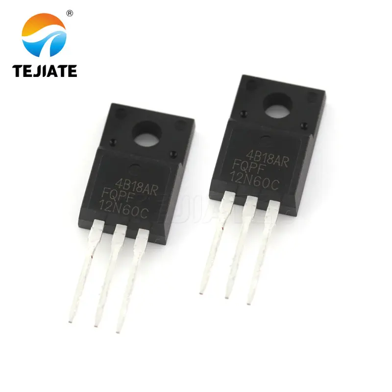Новый МОП-транзистор FQPF12N60C TO-220F 12N60C 12N60 TO220 FQPF12N60 TO-220 5 шт. | Электронные компоненты