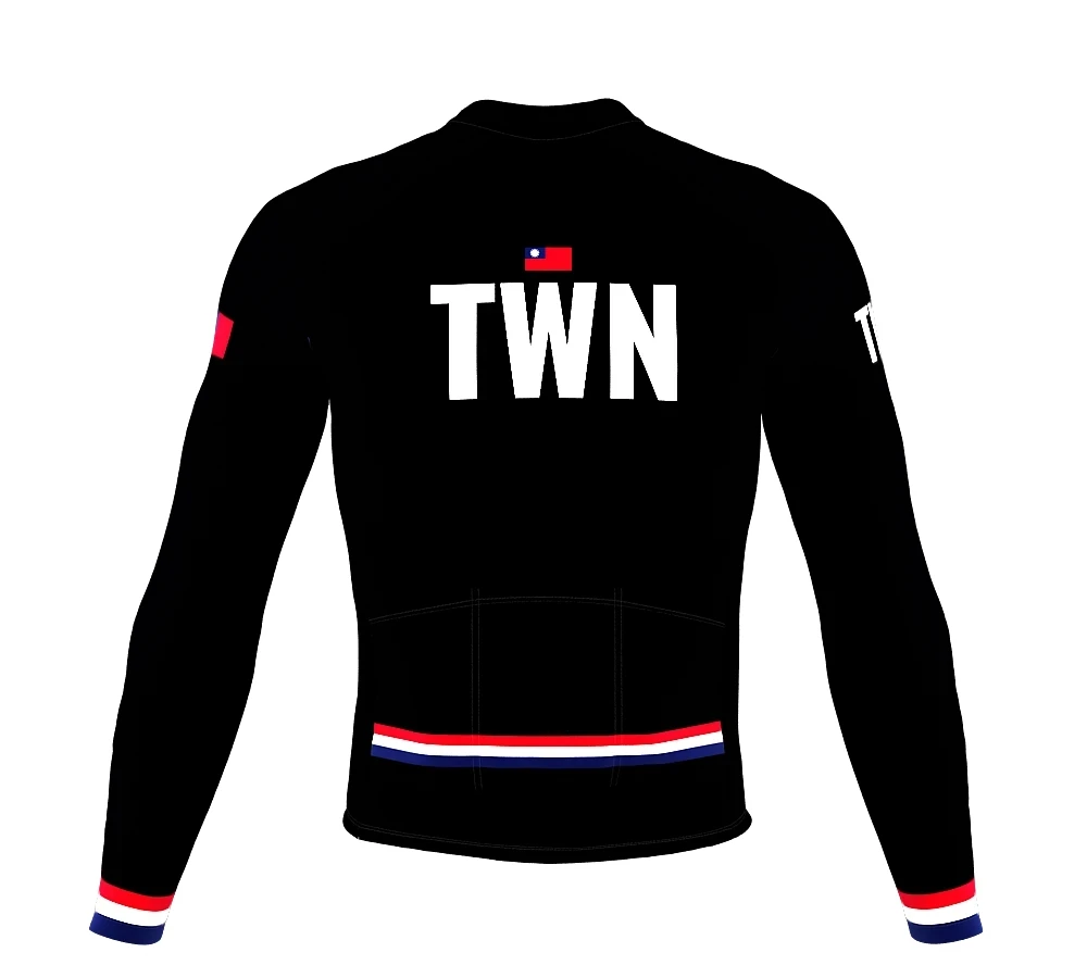 

Chinese Taiwan Winter Thermal Fleece Jersey Pro Taiwan Team Cycling Jackets Bicycle Cycling Warm MTB Bike Clothing Sport Wear