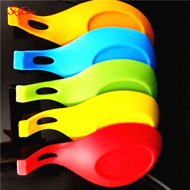 Силиконовая ложка изоляционный коврик Термостойкая салфетка для напитков