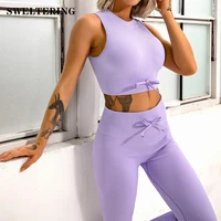 2021 new 2 pieces women sport suit gym set sexy bra seamless shorts workout running clothing gym clothes wear athletic yoga set