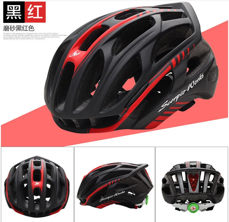 Взрывные модели шлема скорпион езда шлем дорога/спорт дорога горный велосипед