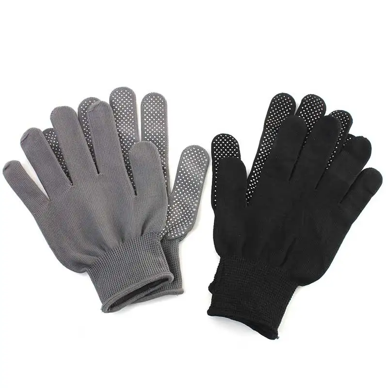 1 Pair Heat Resistant Protective Glove Hair Styling For Curling Straight Flat Iron Work gloves Safety High Quality | Красота и